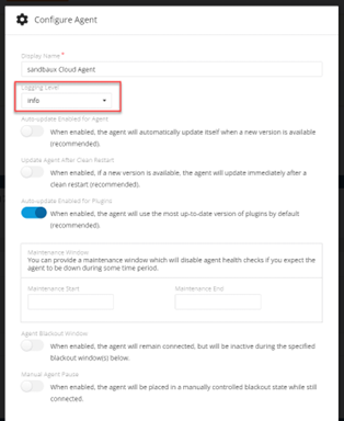 Configure Agent